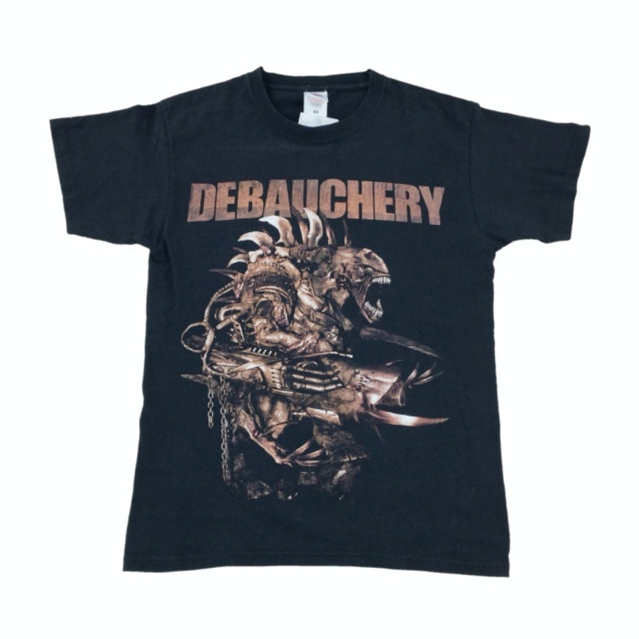 Debauchery Graphic T-Shirt - Medium-olesstore-vintage-secondhand-shop-austria-österreich