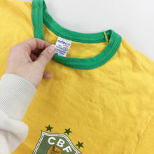 Load image into Gallery viewer, Brasil 80s Football T-Shirt - Small-Adidas-olesstore-vintage-secondhand-shop-austria-österreich