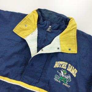 Starter Notre Dame 90s Jacket - XXL-olesstore-vintage-secondhand-shop-austria-österreich