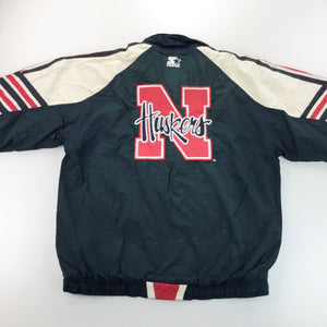 Starter Huskers 90s Jacket - Large-olesstore-vintage-secondhand-shop-austria-österreich