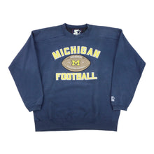 Load image into Gallery viewer, Starter 90s Michigan Football Sweatshirt - Large-STARTER-olesstore-vintage-secondhand-shop-austria-österreich