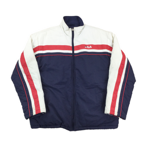 Fila Winter Puffer Jacket - Medium-FILA-olesstore-vintage-secondhand-shop-austria-österreich