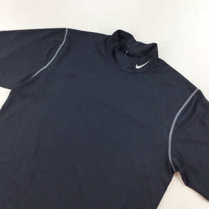 Nike Thermo Mockneck long T-Shirt - XXL-NIKE-olesstore-vintage-secondhand-shop-austria-österreich