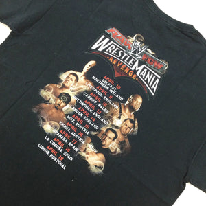 Raw ECW Wrestle Mania Revenge Tour 2008 T-Shirt - XL-WWE-olesstore-vintage-secondhand-shop-austria-österreich