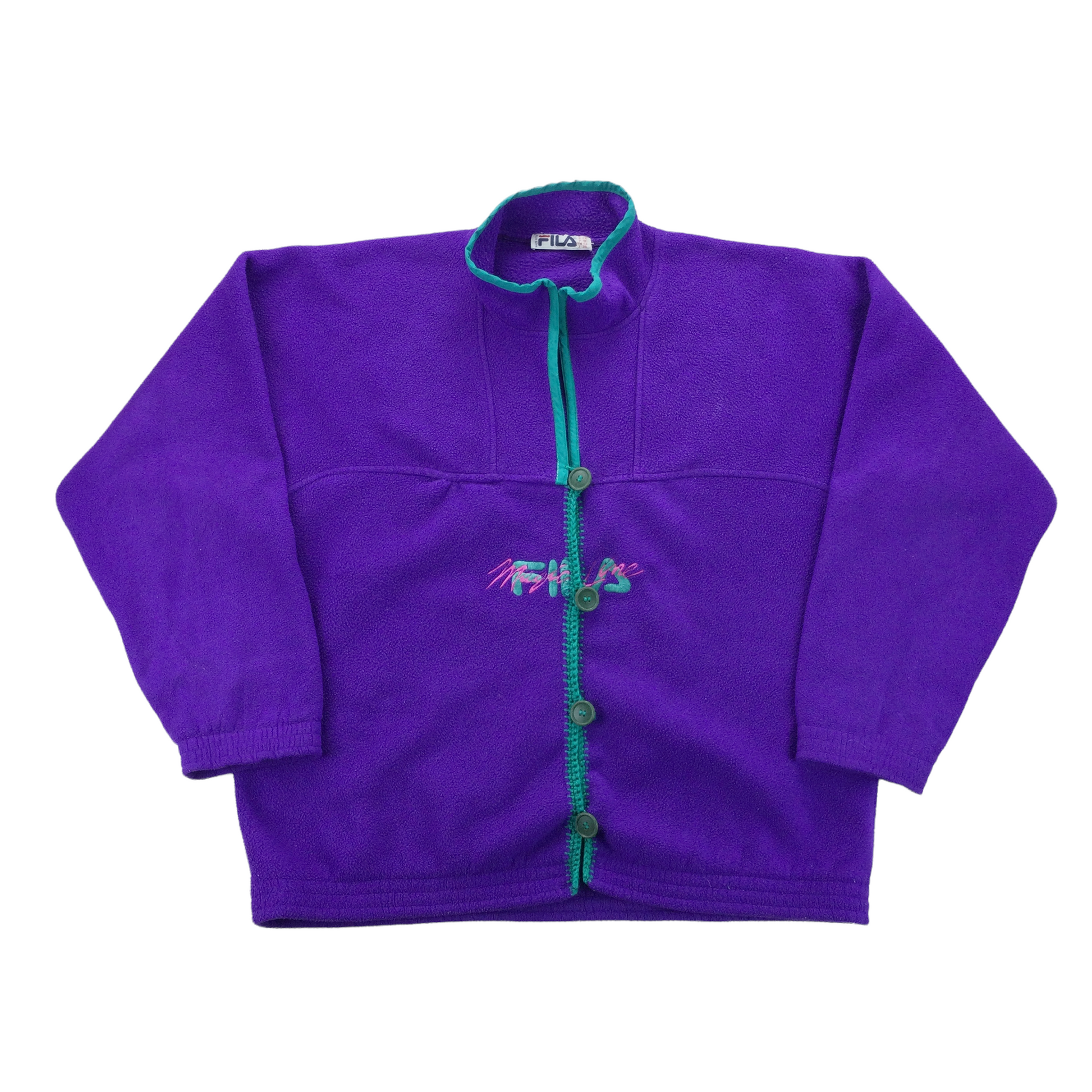 Fila Magic Line Button Jacket - XL-olesstore-vintage-secondhand-shop-austria-österreich