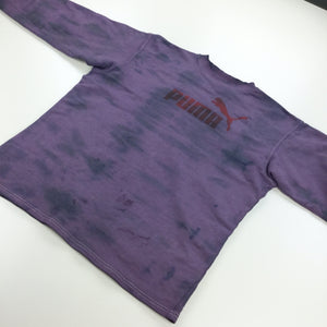 Puma Tie Dye 90s Sweatshirt - Medium-olesstore-vintage-secondhand-shop-austria-österreich