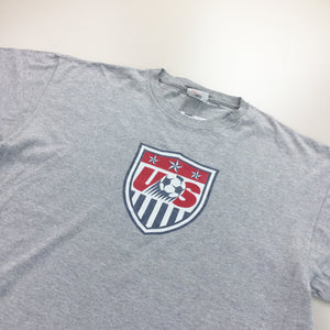 Nike US Soccer Team T-Shirt - Large-olesstore-vintage-secondhand-shop-austria-österreich