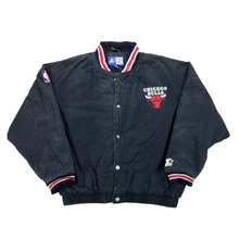 Load image into Gallery viewer, Starter x Chicago Bulls 90s Jacket - XL-olesstore-vintage-secondhand-shop-austria-österreich