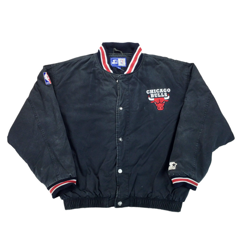 Starter x Chicago Bulls 90s Jacket - XL-olesstore-vintage-secondhand-shop-austria-österreich