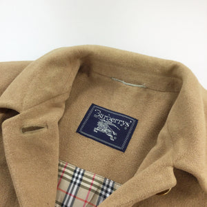 Burberry 90s Wool Coat - Large-Burberry-olesstore-vintage-secondhand-shop-austria-österreich