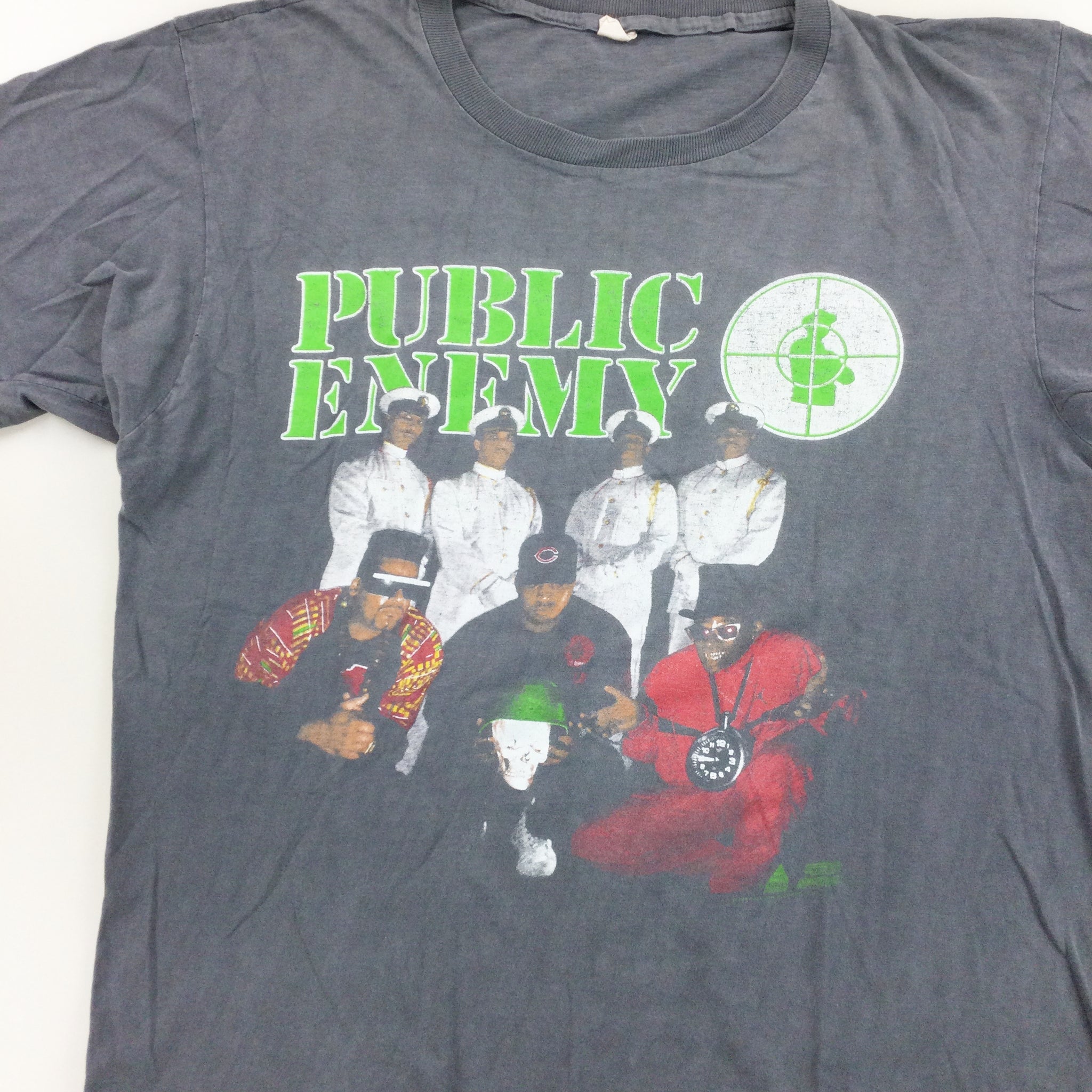 brug utilgivelig impuls Public Enemy 1991 Tour Graphic T-Shirt - Large | Premium Vintage