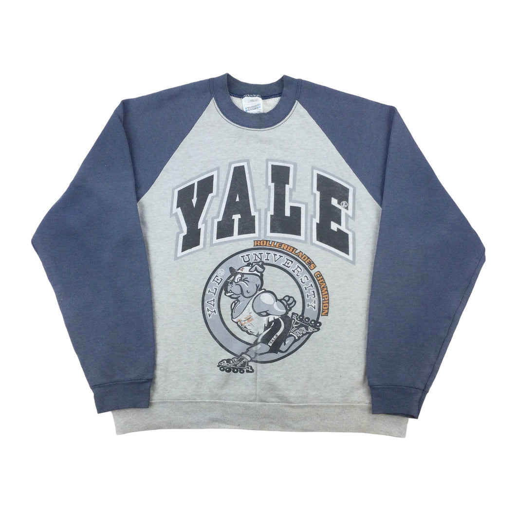 Yale University 90s Sweatshirt - Large-Yale University-olesstore-vintage-secondhand-shop-austria-österreich