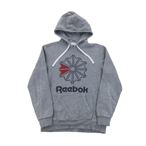 Reebok big Logo Hoodie - Small-olesstore-vintage-secondhand-shop-austria-österreich