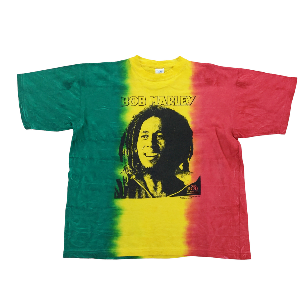 Bob Marley 1996 Graphic T-Shirt - XL-olesstore-vintage-secondhand-shop-austria-österreich