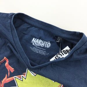 Naruto Graphic T-Shirt - Large-NATURO-olesstore-vintage-secondhand-shop-austria-österreich