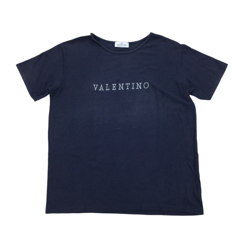 Valentino Spellout T-Shirt - Women/L-olesstore-vintage-secondhand-shop-austria-österreich