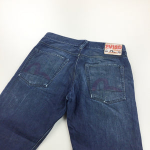 Evisu Denim Jeans - W32 L32-olesstore-vintage-secondhand-shop-austria-österreich