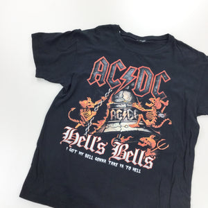 ACDC Graphic T-Shirt - XS-olesstore-vintage-secondhand-shop-austria-österreich