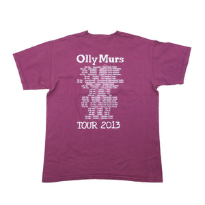 Olly Murs 2013 Tour T-Shirt - Large-FRUIT OF THE LOOM-olesstore-vintage-secondhand-shop-austria-österreich