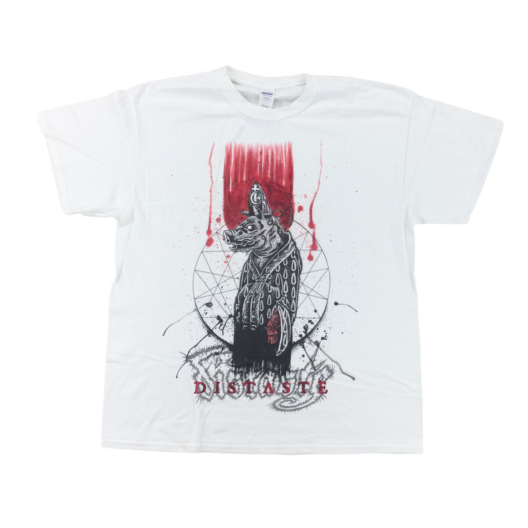 Distaste Graphic T-Shirt - XL-DISTATE-olesstore-vintage-secondhand-shop-austria-österreich