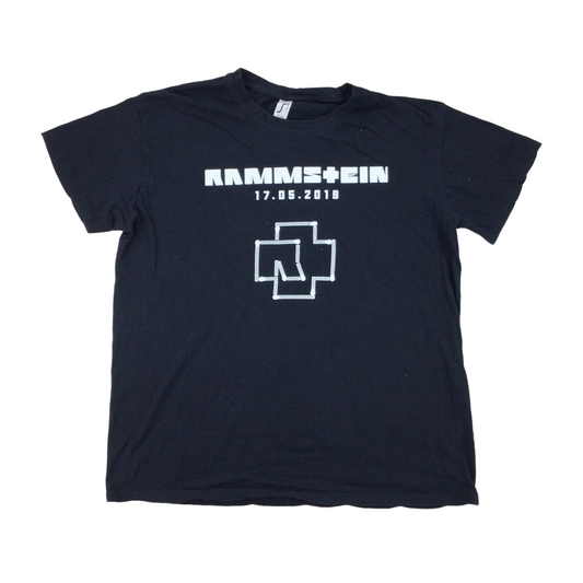 Rammstein 17.05.2019 Promo 'Streichholz' T-Shirt - XL-RAMMSTEIN-olesstore-vintage-secondhand-shop-austria-österreich
