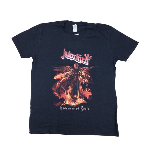 Judas Priest 'Redeemer of Souls' 2014 T-Shirt - XL-JUDAS PRIEST-olesstore-vintage-secondhand-shop-austria-österreich