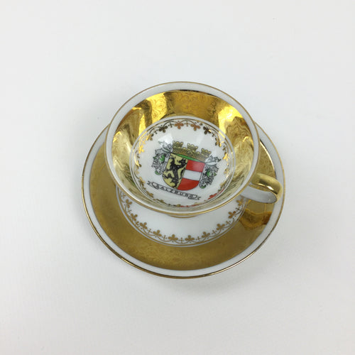 Mocha 2-Part Coffee Cup Salzburg 1950/1960-olesstore-vintage-secondhand-shop-austria-österreich