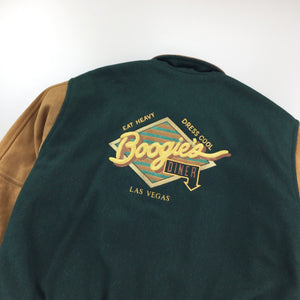 Boogies Diner 90s Heavy Collage Jacket - XL-olesstore-vintage-secondhand-shop-austria-österreich
