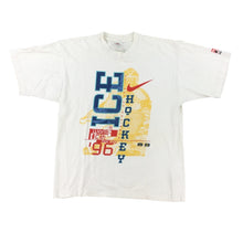 Load image into Gallery viewer, Nike Ice Hockey 1996 WM T-Shirt - Medium-olesstore-vintage-secondhand-shop-austria-österreich