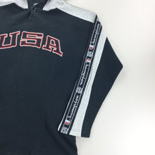 Load image into Gallery viewer, Champion USA 90s Spellout Hoodie - Large-olesstore-vintage-secondhand-shop-austria-österreich