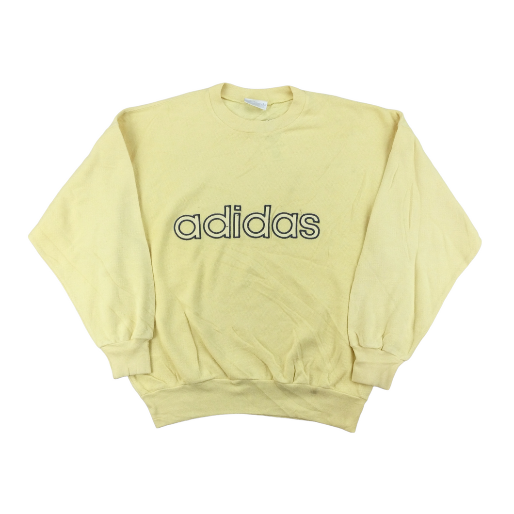 Adidas 90s Spellout Sweatshirt - Medium-olesstore-vintage-secondhand-shop-austria-österreich