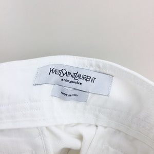 Yves Saint Laurent Denim Skirt - Women/L-YVES SAINT LAURENT-olesstore-vintage-secondhand-shop-austria-österreich