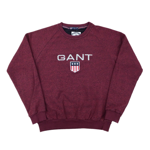 Gant Spellout Sweatshirt - Medium-GANT-olesstore-vintage-secondhand-shop-austria-österreich