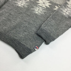 Fila 90s Wool Sweatshirt - Small-olesstore-vintage-secondhand-shop-austria-österreich