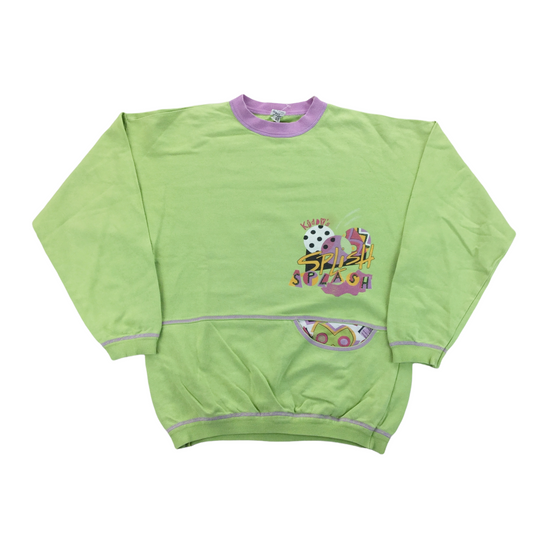 Splish Splash 90s Sweatshirt - Small-SPLISH SPLASH-olesstore-vintage-secondhand-shop-austria-österreich