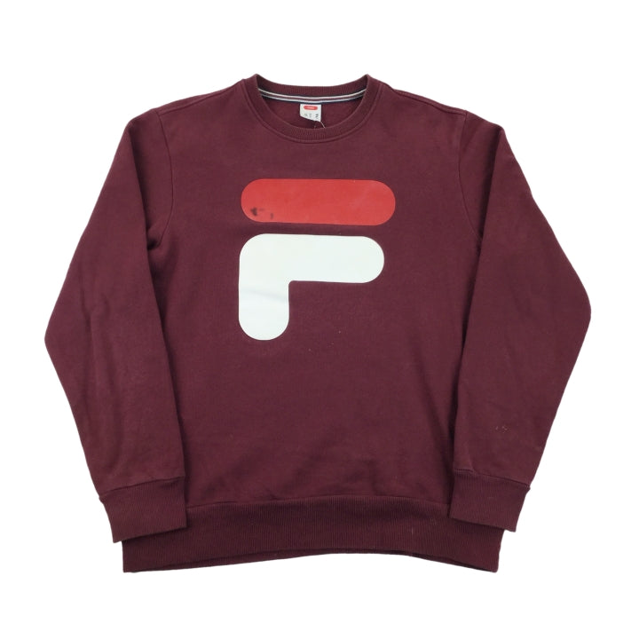 Fila Big Logo Sweatshirt - Medium-FILA-olesstore-vintage-secondhand-shop-austria-österreich