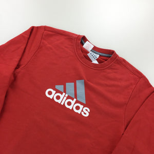 Adidas Big Logo Sweatshirt - Medium-olesstore-vintage-secondhand-shop-austria-österreich