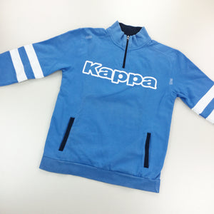 Kappa 1/4 Zip Sweatshirt - Medium-olesstore-vintage-secondhand-shop-austria-österreich