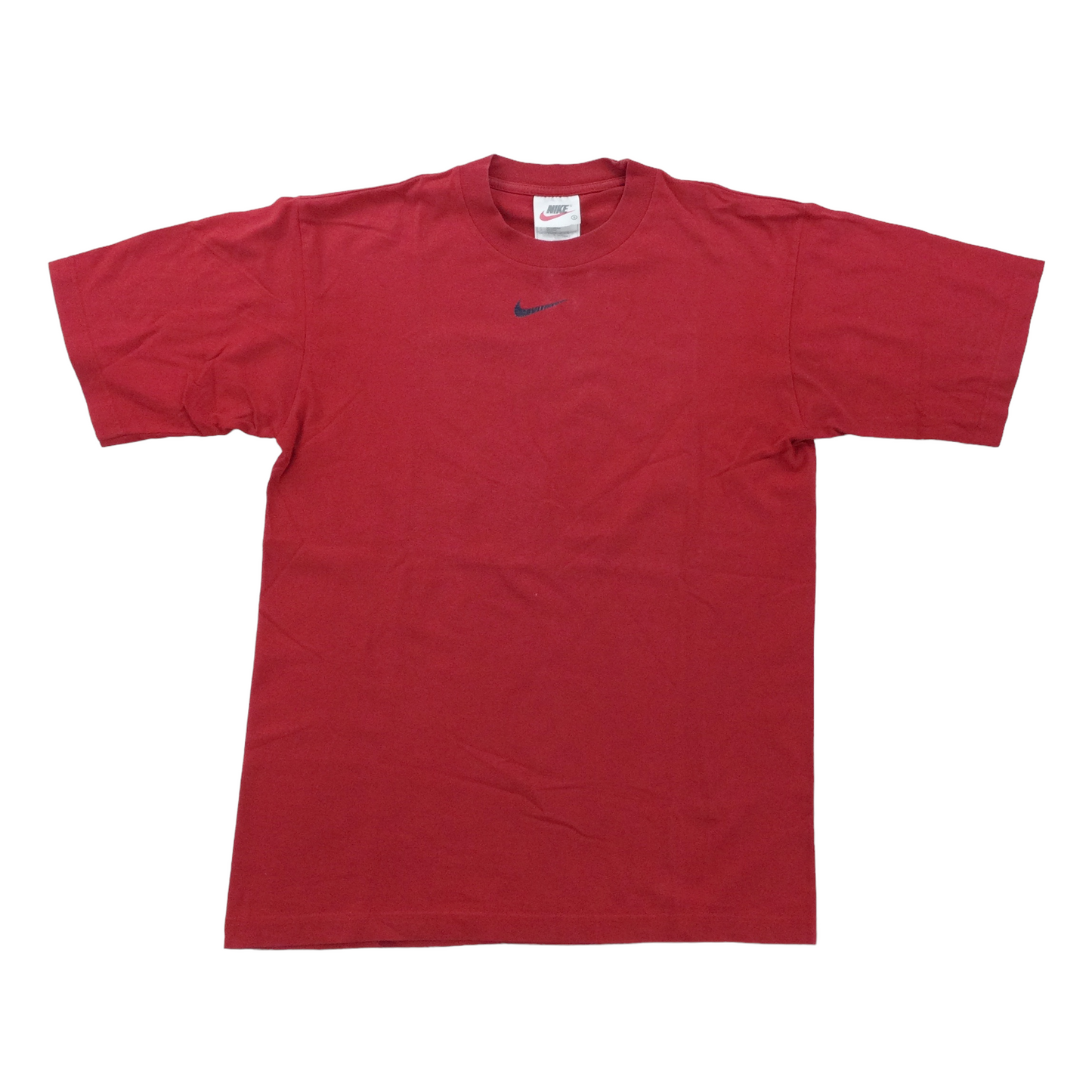 Nike Center Swoosh 90s T-Shirt - Small-NIKE-olesstore-vintage-secondhand-shop-austria-österreich