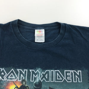 Iron Maiden 'A Matter Of Life And Death' T-Shirt - Medium-IRON MAIDEN-olesstore-vintage-secondhand-shop-austria-österreich