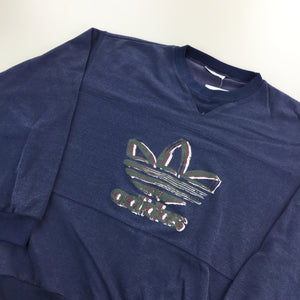 Adidas 80s Printed Sweatshirt - Medium-olesstore-vintage-secondhand-shop-austria-österreich