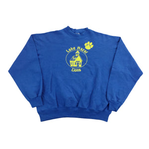 Hanes Lake Hazel Lions 90s Sweatshirt - XL-HANES-olesstore-vintage-secondhand-shop-austria-österreich