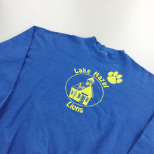 Load image into Gallery viewer, Hanes Lake Hazel Lions 90s Sweatshirt - XL-olesstore-vintage-secondhand-shop-austria-österreich