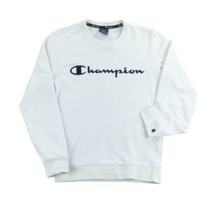 Champion Spellout Sweatshirt - XS-olesstore-vintage-secondhand-shop-austria-österreich