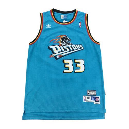 Adidas Pistons NBA Hill 33 Jersey - XXL-Adidas-olesstore-vintage-secondhand-shop-austria-österreich