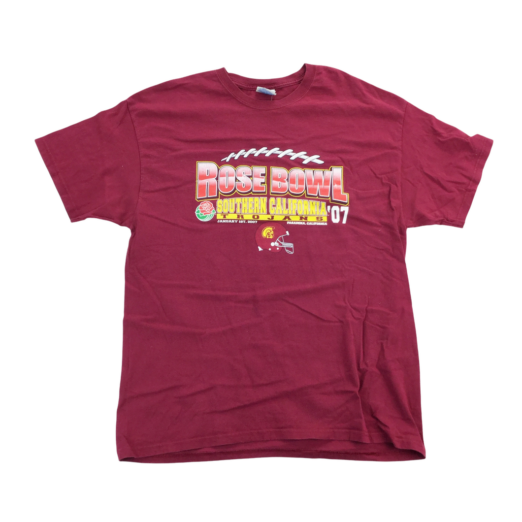 Rose Bowl Trojans 2007 T-Shirt - XL-olesstore-vintage-secondhand-shop-austria-österreich