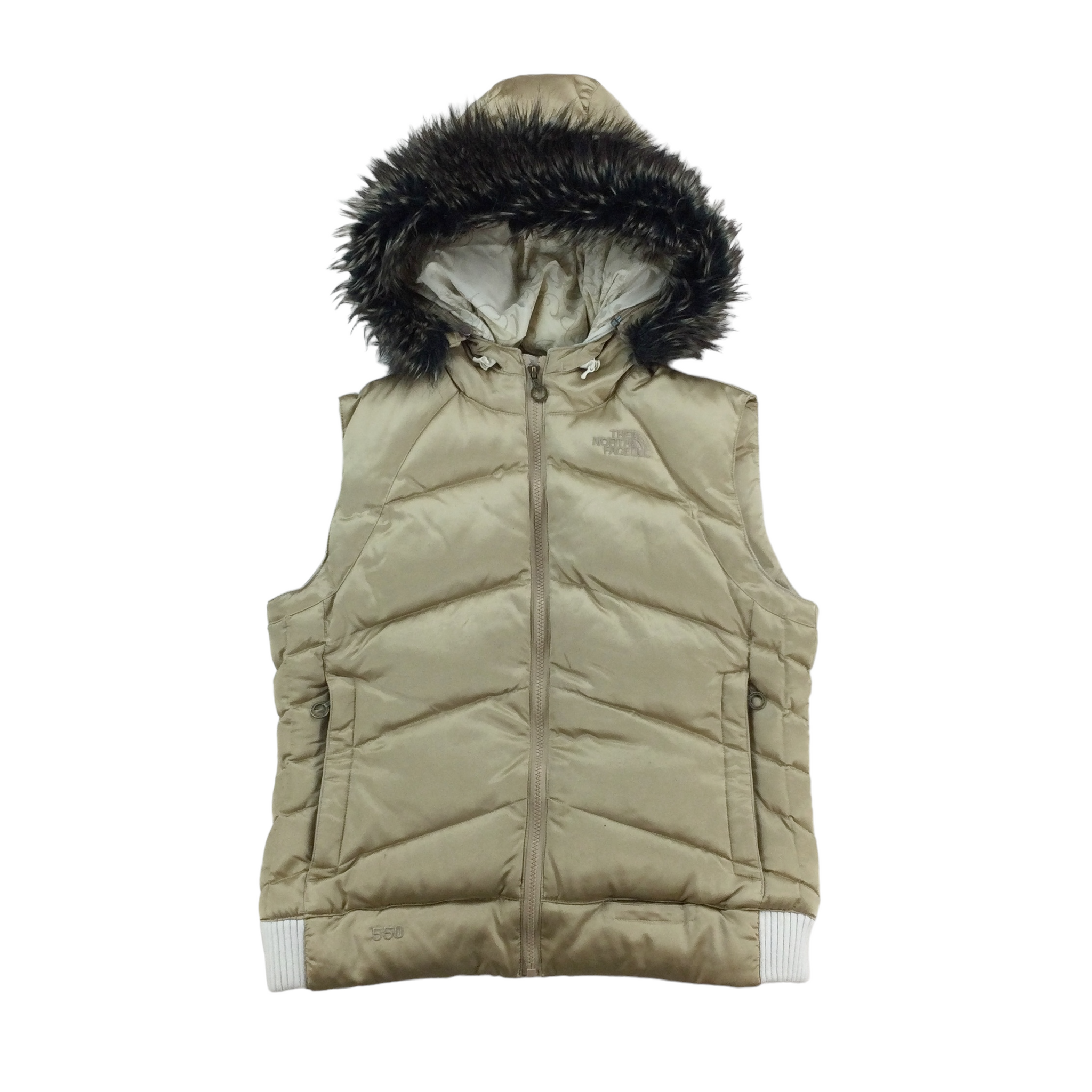 North face hooded gilet shop
