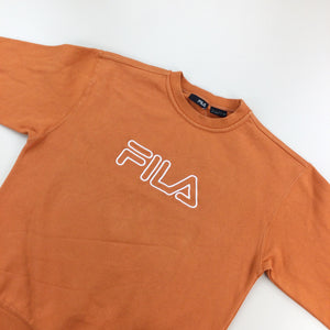 Fila Spellout Sweatshirt - Small-olesstore-vintage-secondhand-shop-austria-österreich