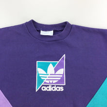 Load image into Gallery viewer, Adidas 80s Colorblock Sweatshirt - Medium-olesstore-vintage-secondhand-shop-austria-österreich