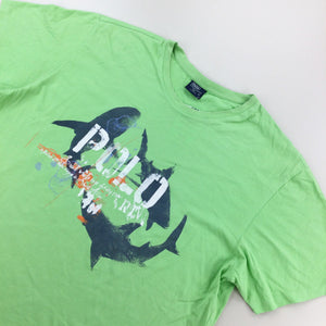 Ralph Lauren 90s Shark T-Shirt - XL-olesstore-vintage-secondhand-shop-austria-österreich